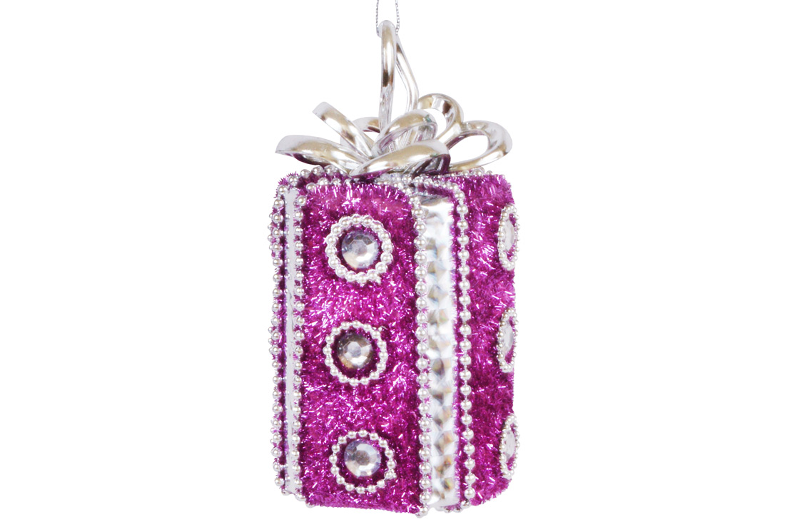 Ялинкова прикраса Подарунок, 11см