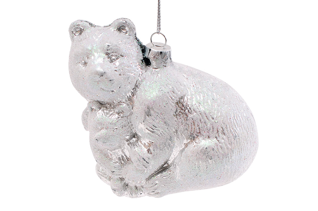 Ялинкова прикраса Ведмедика, 9см