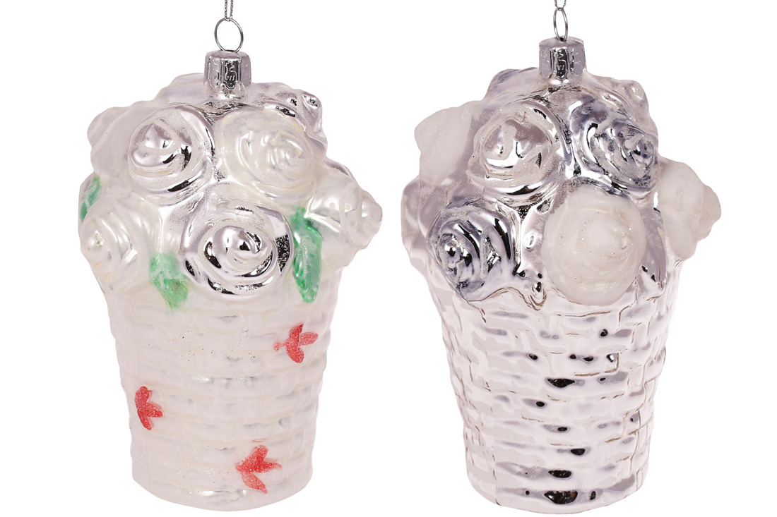 Ялинкова прикраса Тістечко 12см, 2 дизайни