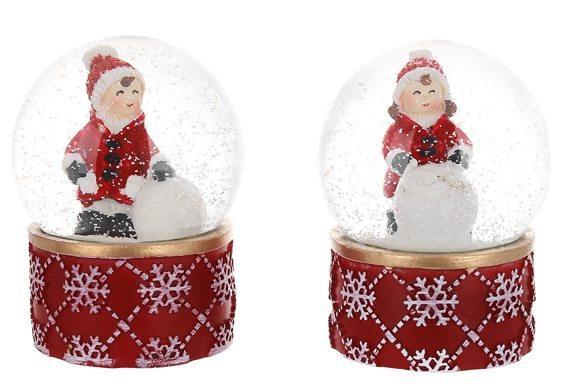 Декоративна водяна куля Дітки 6.5 см, 2 дизани