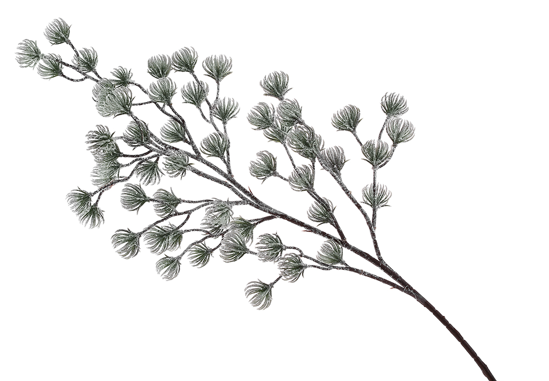 Кедрова гілка 72 см у гліттері