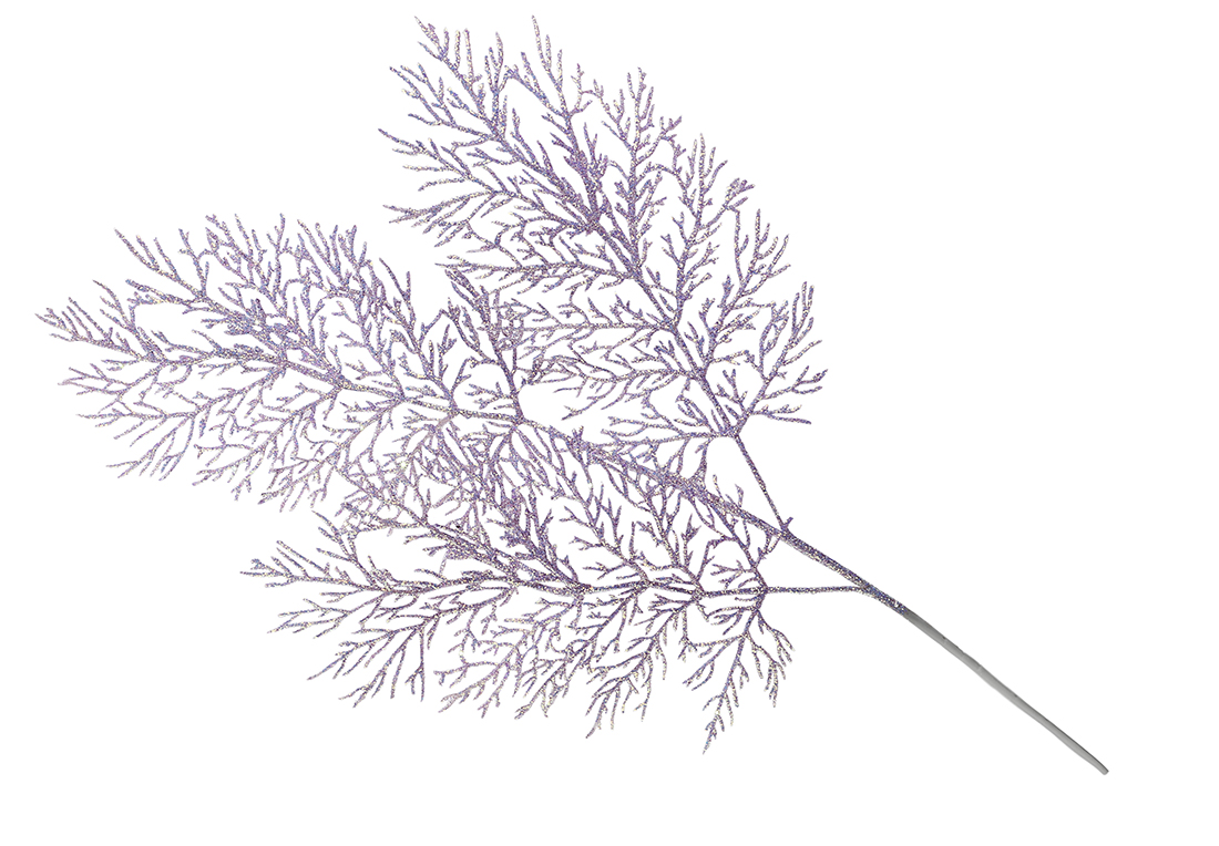 Гілка корал 77см, колір - фіолетовий