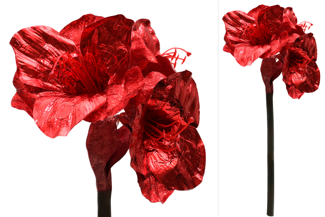 Декоративна гілка Амариліс, 52см