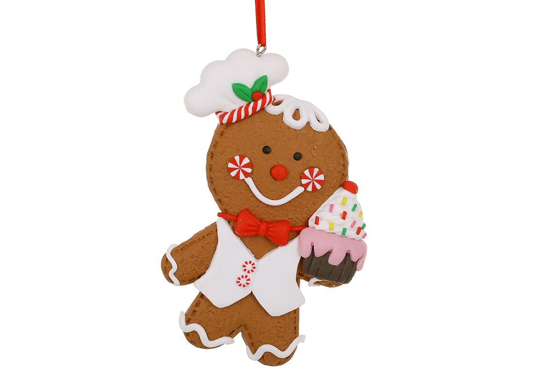 Декоративна підвіска Пряниковий Кухар 8*1*13см, 2 дизайни