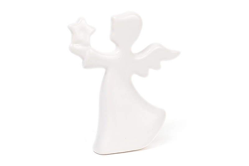 Новорічний декор Янгол 10.3см