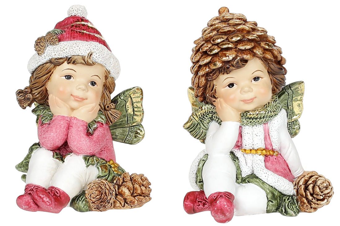 Декоративна фігурка Малюк Ельф, 9см, 2 дизайни