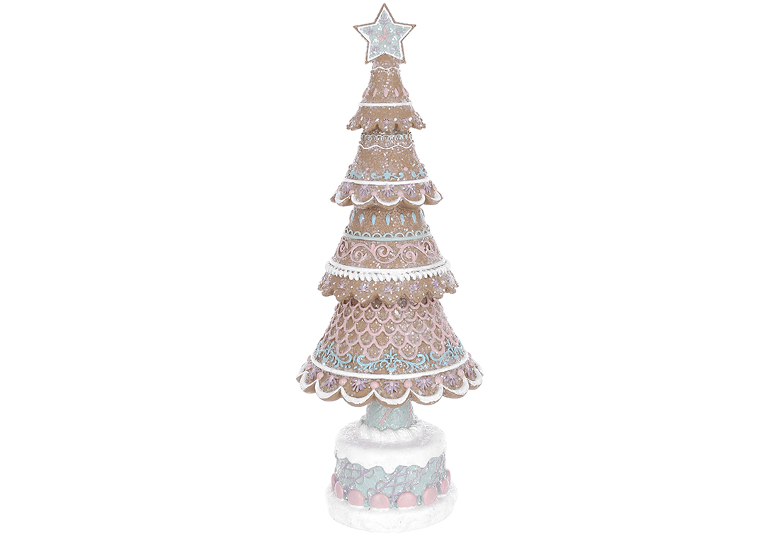 Декоративна статуетка Прянична ялинка 12.5*12.5*32.5см