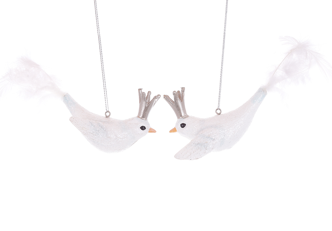 Декоративна підвіска Пташка 3.5*15.5*5.5см, 2 дизайни