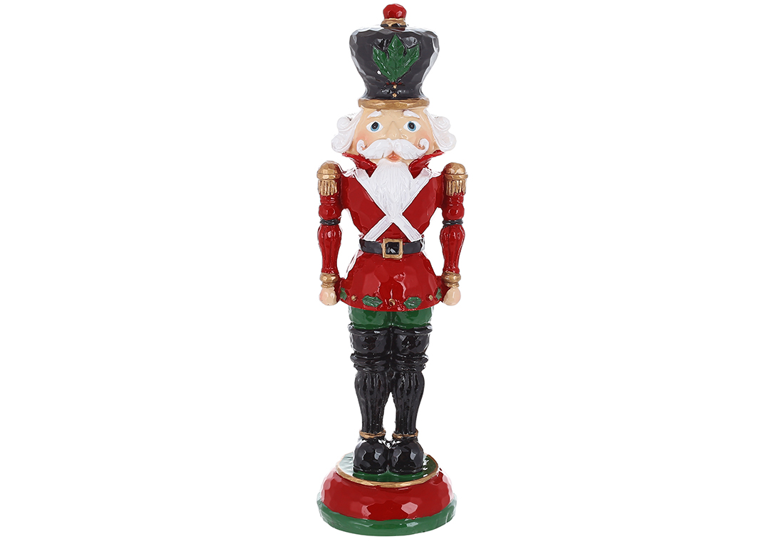 Статуетка Солдатик 25см, колір - червоний із зеленим