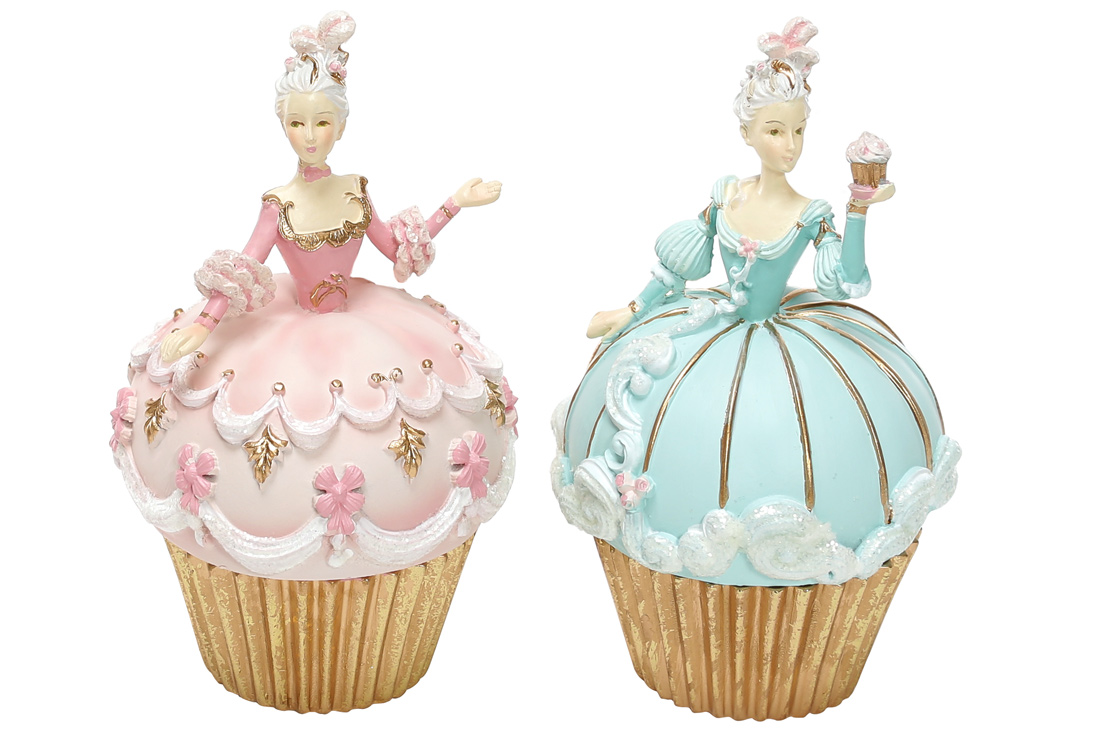 Декоративна скринька Принцеса Капкейк 15.5см, 2 дизайни