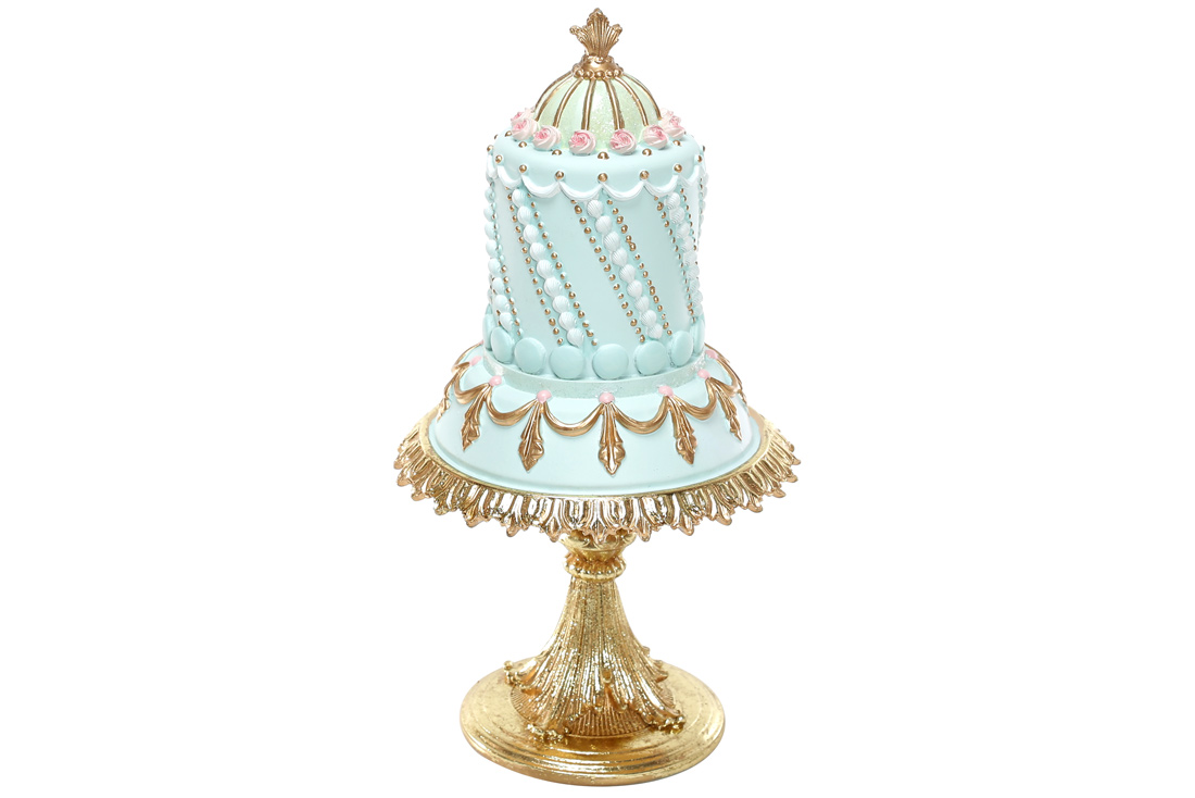 Декоративна фігура Торт на підставці 33см