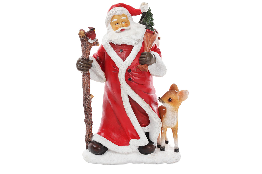 Статуетка декоративна Санта 33см