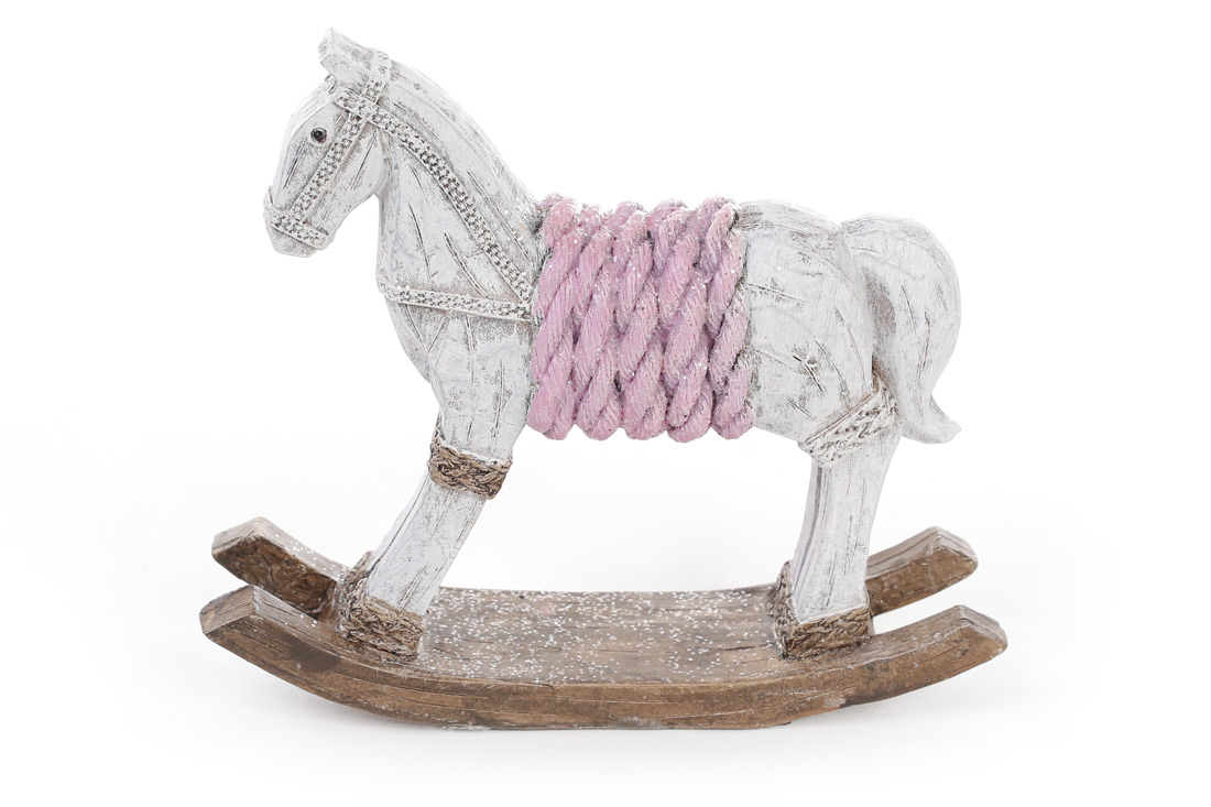 Декоративна статуетка Конячка-гойдалка 17.5см