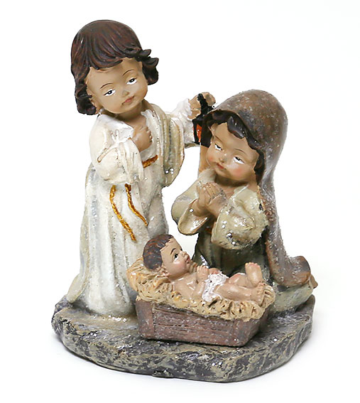 Різдвяна Декоративна статуетка Вертеп 11.3см