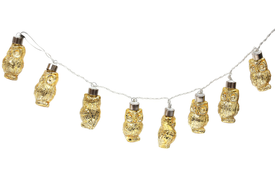 Гірлянда LED Cови (8 лампочок), 3.5см