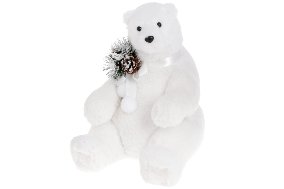 Новорічна фігура Ведмідь, 34см