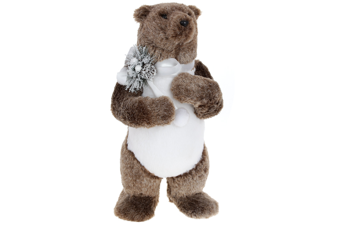 Новорічна фігура Ведмідь, 43см