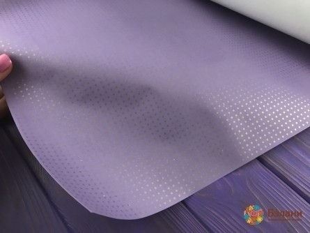 Пакувальний папір "Бузовий у горох" (50/70 см)