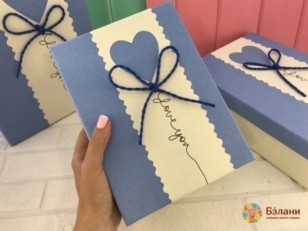 Подарочная коробка "Индиго"