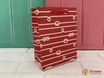 Пакет "Морські вузли" червоний XS