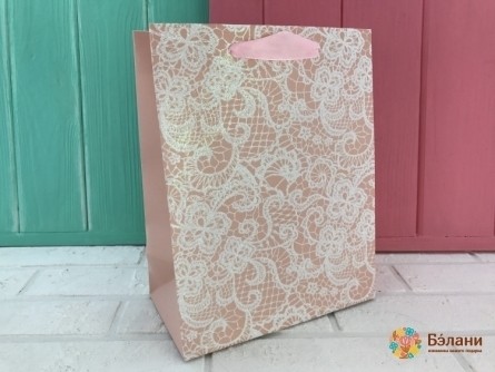 Пакет "Ажур з блискітками" троянд. L