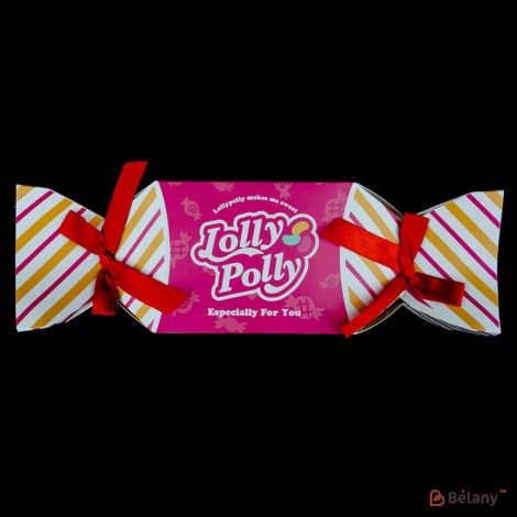 Складная коробка "Lolly Polly" малиновая