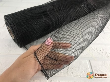 Сетка флористическая 900/50 см черная