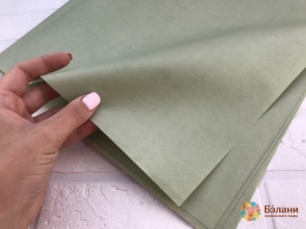 Калька "Плотная" оливковая