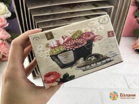 Подарочная коробка 10шт "Акварель"