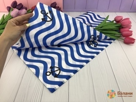 Бумага для цветов "Anchor" синяя