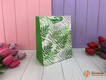 Подарочные пакеты "Leaves" S