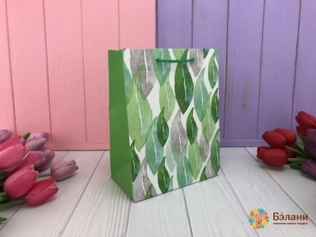 Подарочные пакеты "Leaves" S