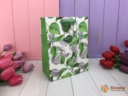 Подарочные пакеты "Leaves" M