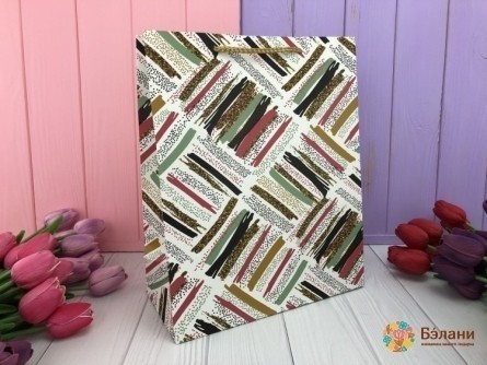 Подарочные пакеты "Watercolor" L