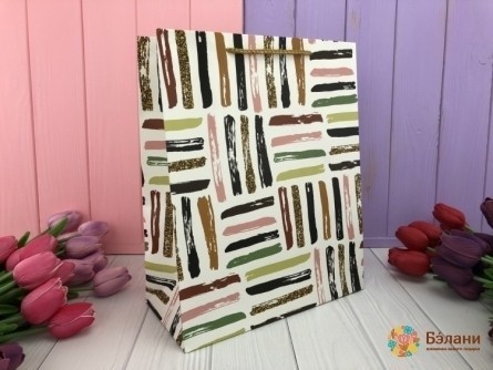 Подарочные пакеты "Watercolor" L