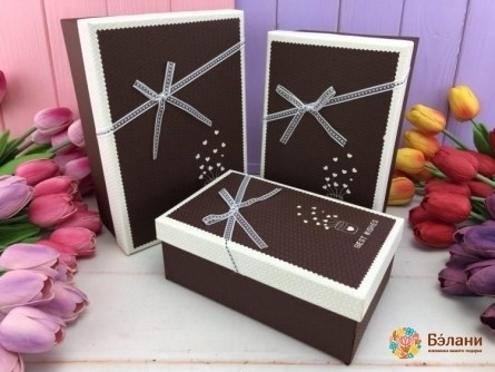 Подарочная коробка "Love Flower" шоколад