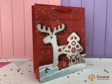 Новогодний пакет «Red joy» M