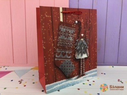 Новогодний пакет «Red joy» M