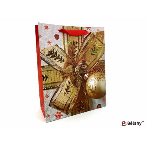 Новогодний пакет «Ribbon» M