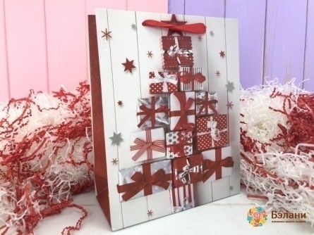 Новогодний пакет «Present» S