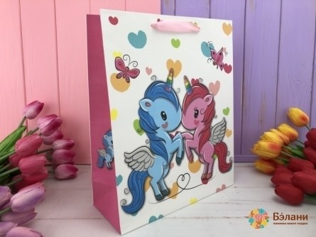 Подарочный пакет «Unicorn» S