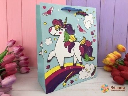 Подарочный пакет «Unicorn» S