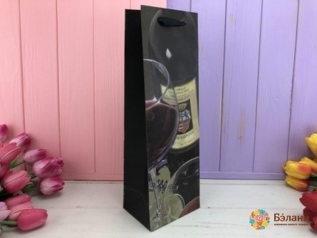 Пакет по бутылку "Vintage wine"