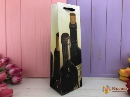 Пакет под бутылку "Vintage wine"