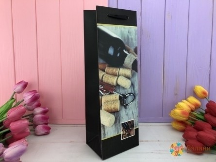 Пакет под бутылку "Cork wine"