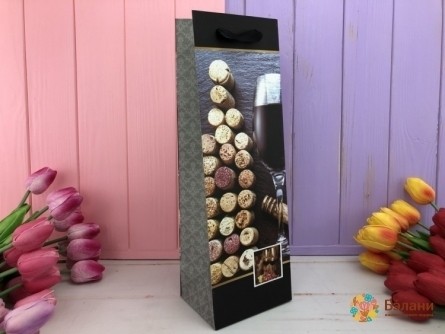 Пакет под бутылку "Cork wine"