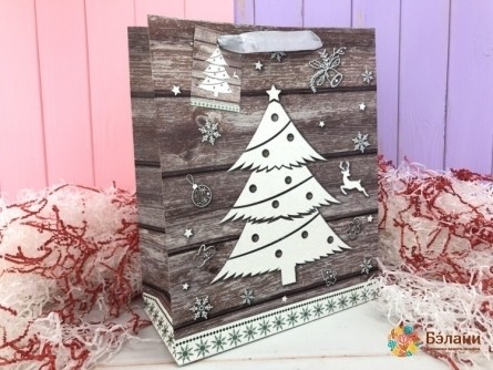 Новогодний пакет "Christmas" M