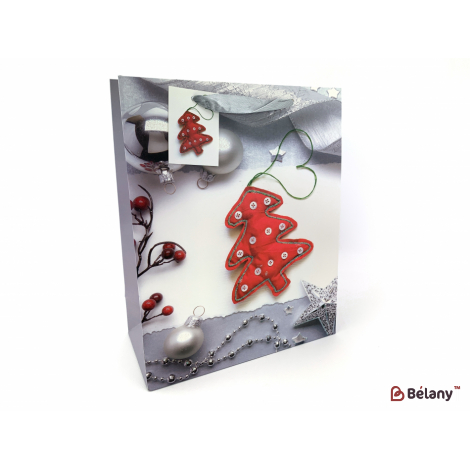 Новогодний пакет "Merry christmas" S