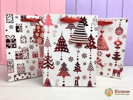 Новогодний пакет "Holiday gifts" S