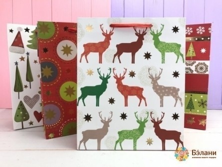 Новогодний пакет "North Pole" L